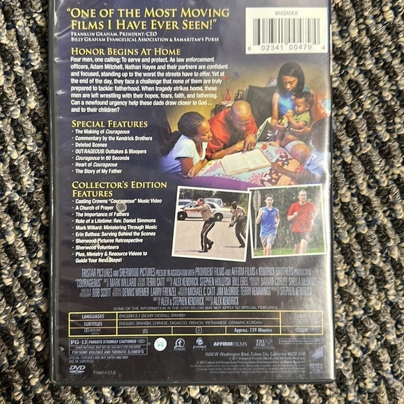 Fireproof & Couragous DVDs GUC - Picture 6 of 6